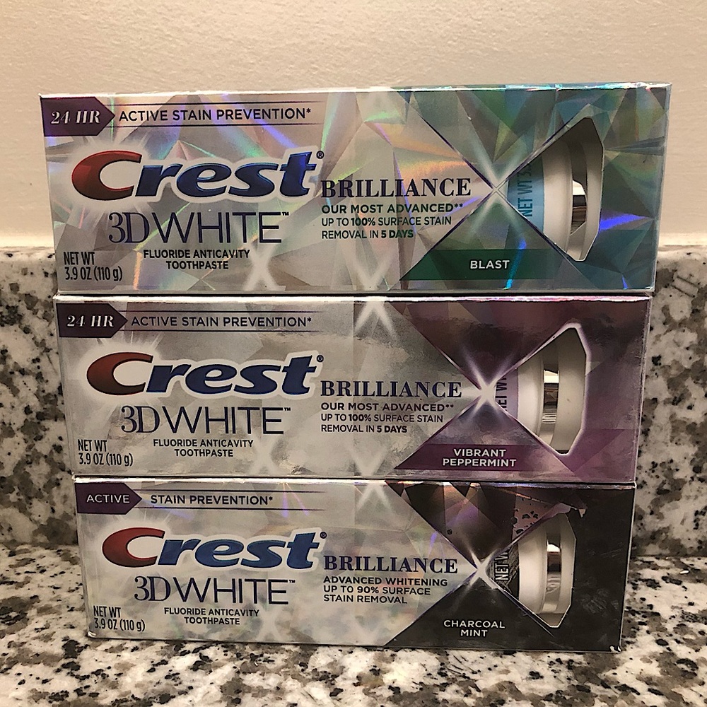 Crest 3D White Brilliance Bundle of 3